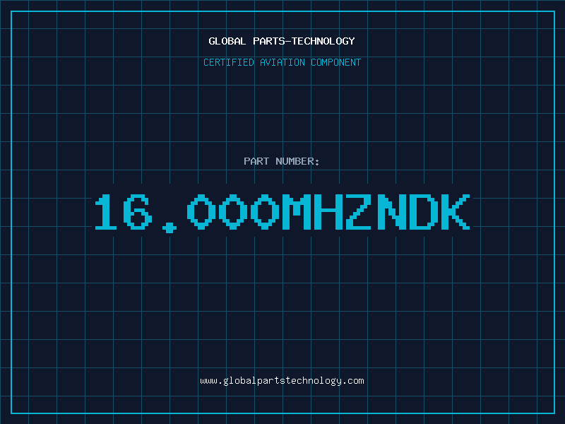 Aviation Part 16.000MHZNDK