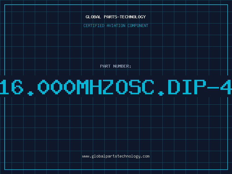 Aviation Part 16.000MHZOSC.DIP-4
