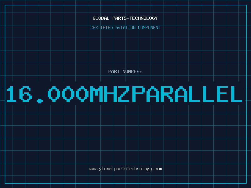 Aviation Part 16.000MHZPARALLEL