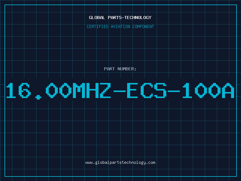 Aviation Part 16.00MHZ-ECS-100A