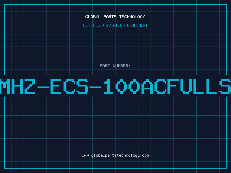 Aviation Part 16.00MHZ-ECS-100ACFULLSIZEOS