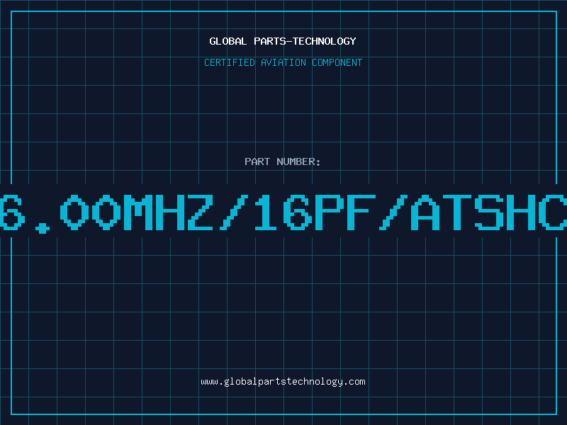 Aviation Part 16.00MHz/16pF/ATSHC4