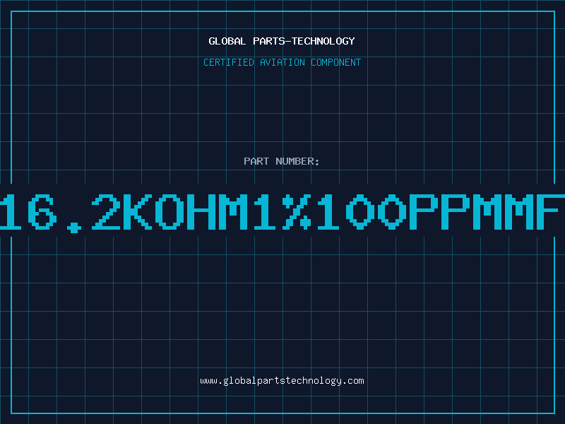 Aviation Part 16.2KOhm1%100PPMMF