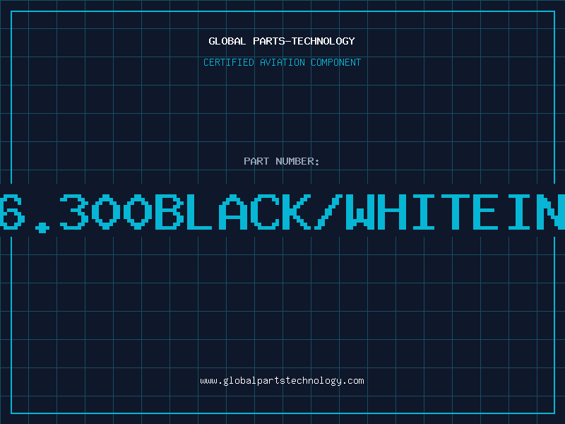 Aviation Part 16.300BLACK/WHITEINK