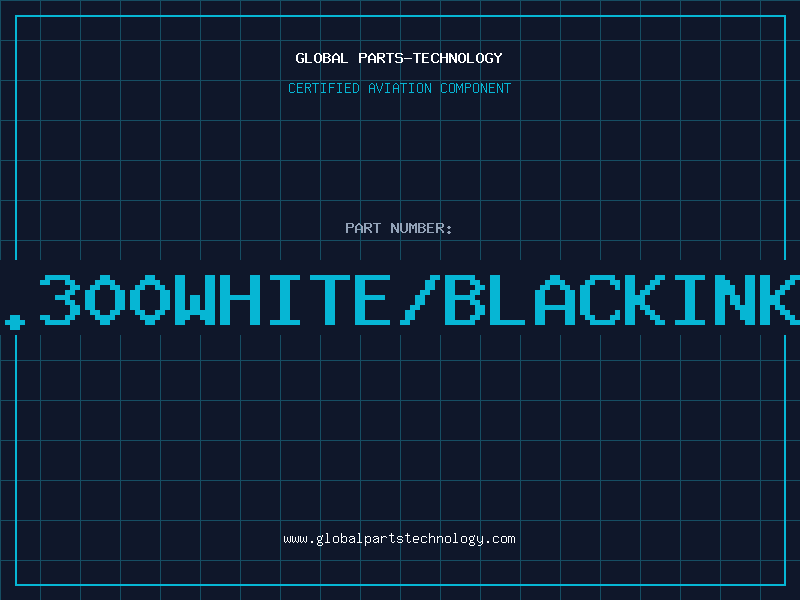Aviation Part 16.300WHITE/BLACKINKX1