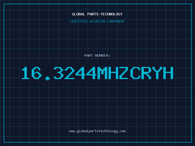 Aviation Part 16.3244MHZCRYH