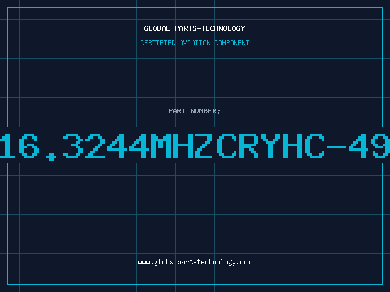 Aviation Part 16.3244MHZCRYHC-49