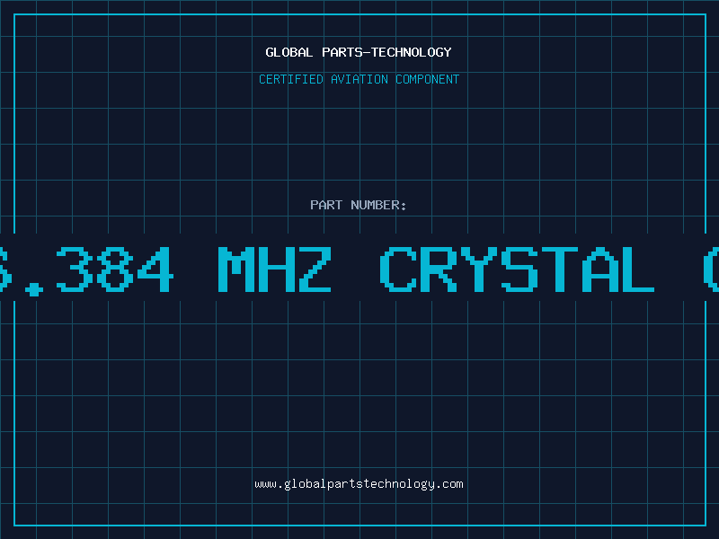 Aviation Part 16.384 MHZ CRYSTAL OS