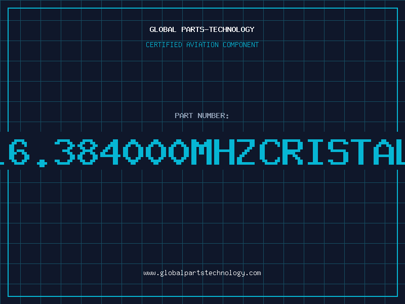Aviation Part 16.384000MHZCRISTAL
