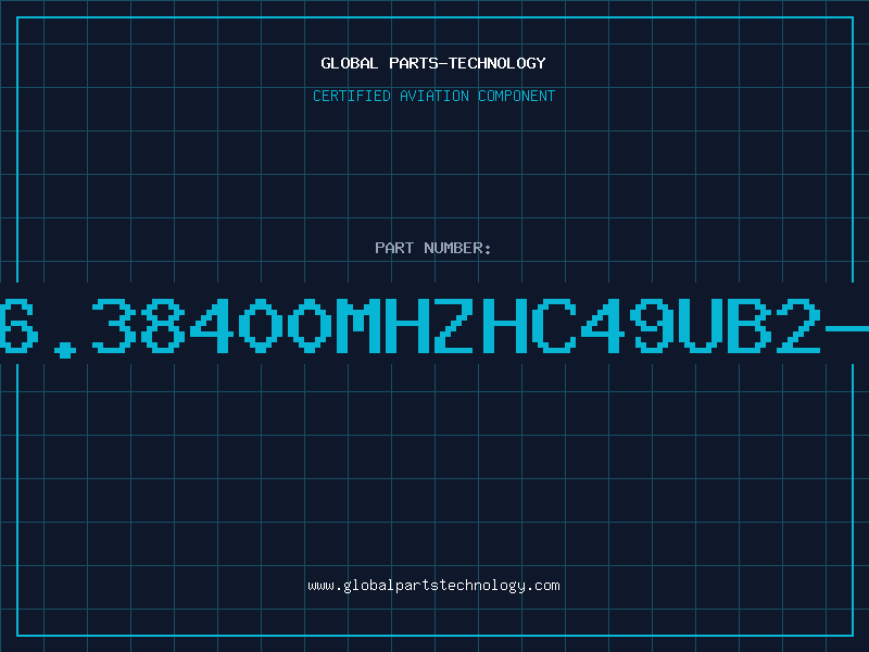 Aviation Part 16.38400MHZHC49UB2-5