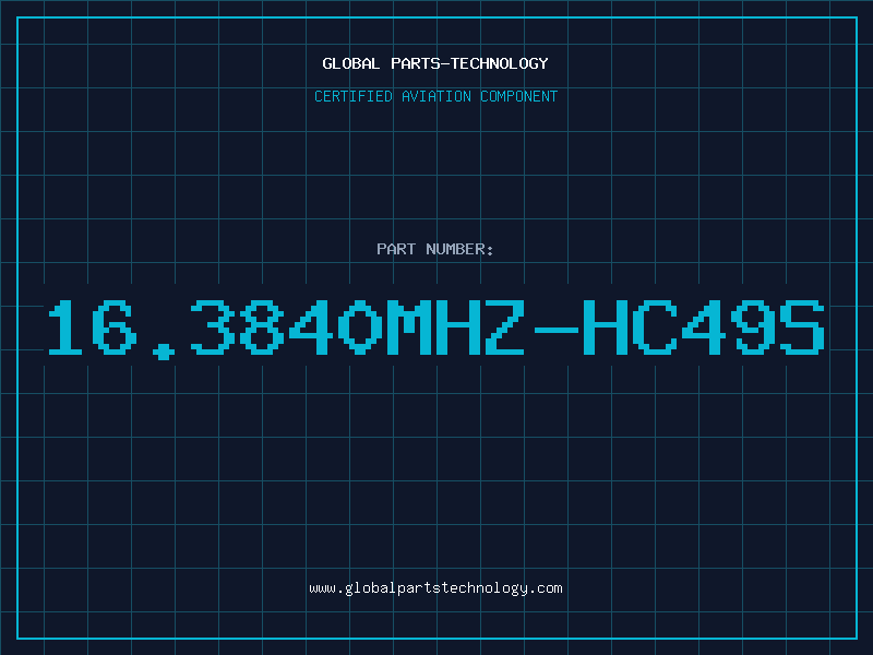 Aviation Part 16.3840MHZ-HC49S