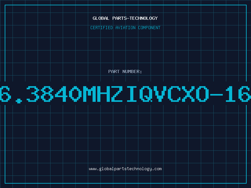 Aviation Part 16.3840MHZIQVCXO-161
