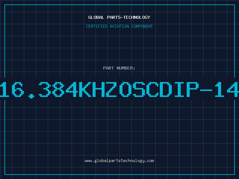 Aviation Part 16.384KHZOSCDIP-14