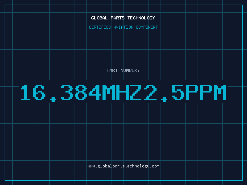 Aviation Part 16.384MHZ2.5PPM