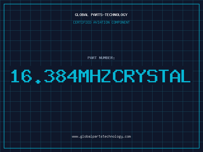 Aviation Part 16.384MHZCRYSTAL