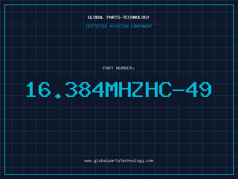 Aviation Part 16.384MHZHC-49