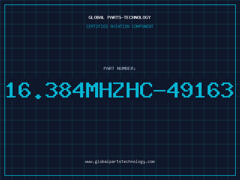 Aviation Part 16.384MHZHC-49163