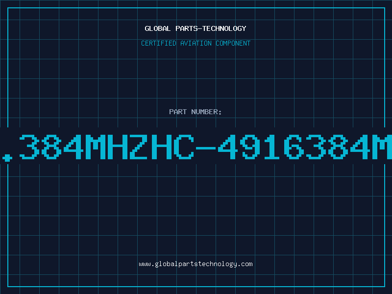 Aviation Part 16.384MHZHC-4916384MHZ