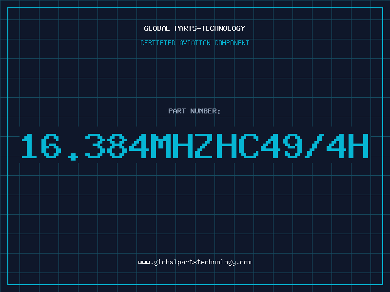Aviation Part 16.384MHZHC49/4H