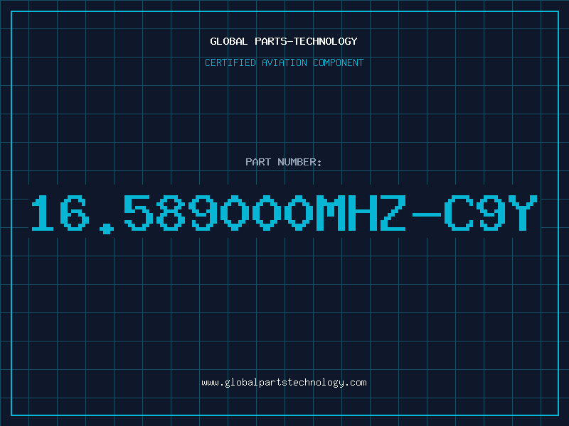 Aviation Part 16.589000MHZ-C9Y