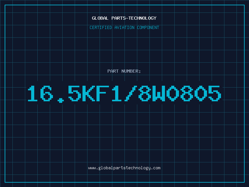 Aviation Part 16.5KF1/8W0805