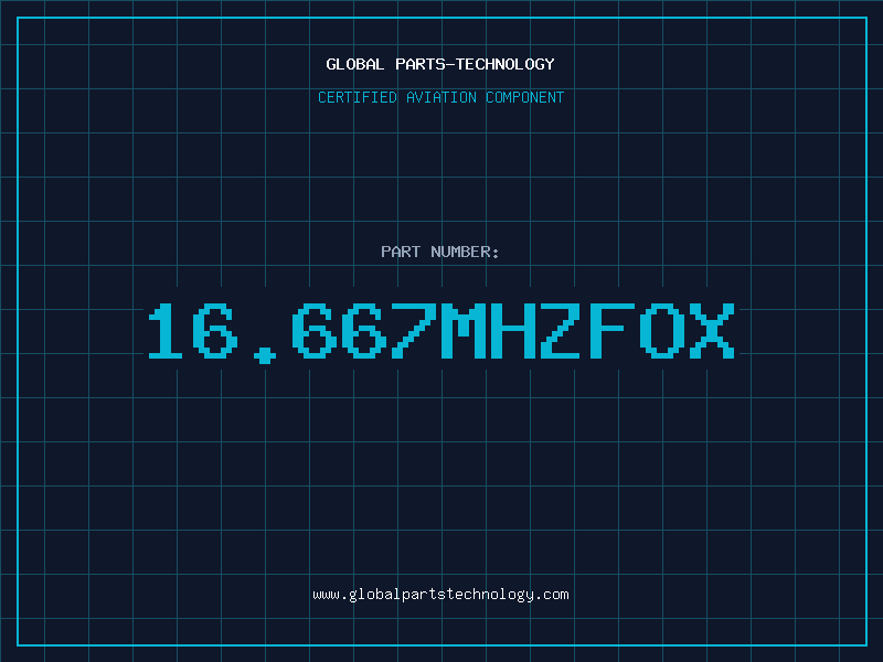 Aviation Part 16.667MHZFOX