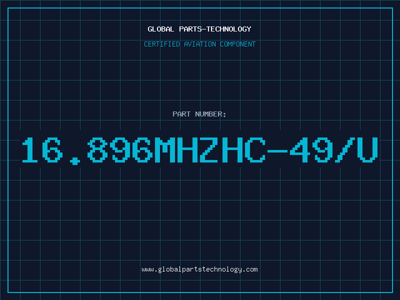 Aviation Part 16.896MHzHC-49/U
