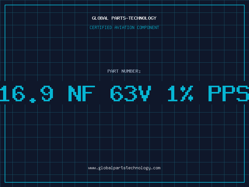 Aviation Part 16.9 nF 63V 1% PPS