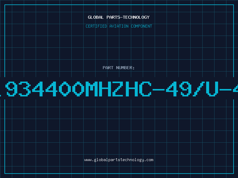 Aviation Part 16.934400MHZHC-49/U-4MM