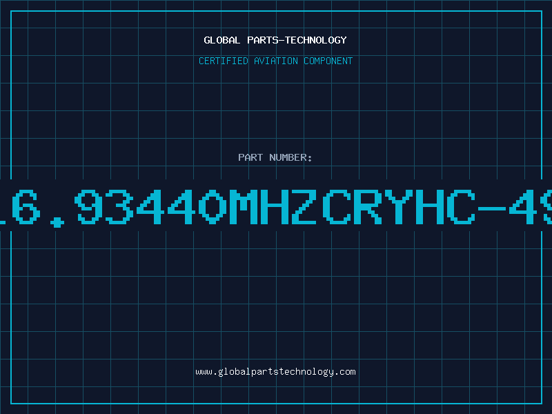 Aviation Part 16.93440MHZCRYHC-49