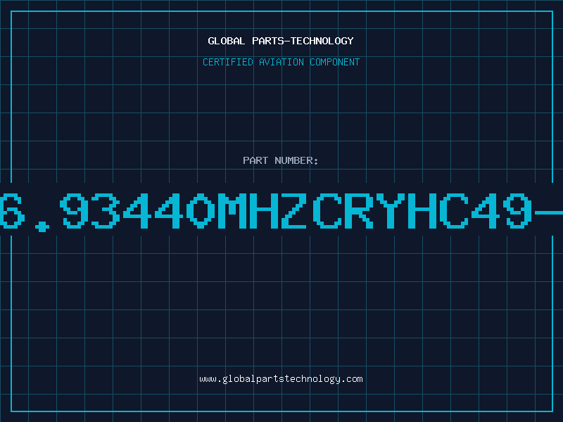 Aviation Part 16.93440MHZCRYHC49-4