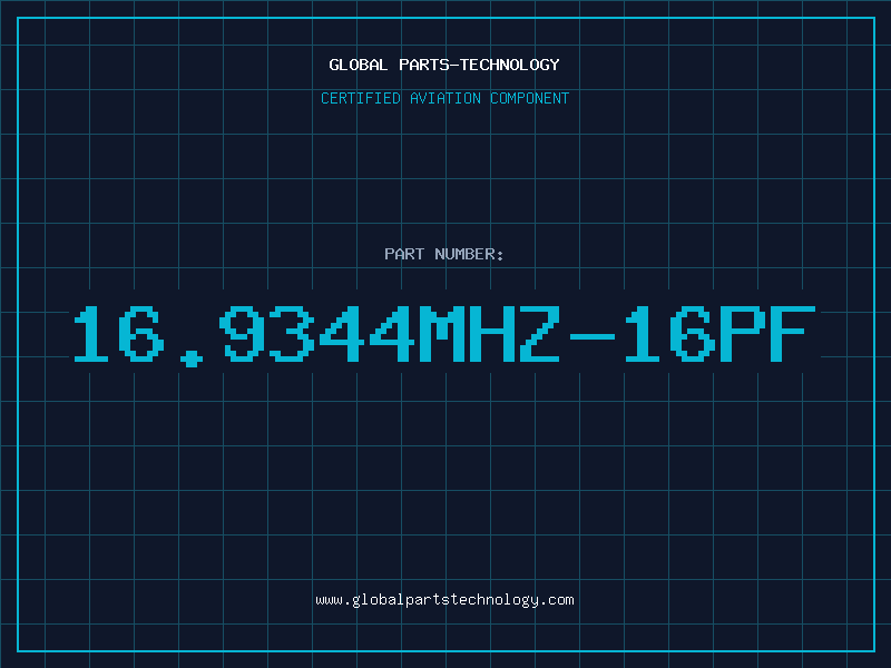 Aviation Part 16.9344MHZ-16PF