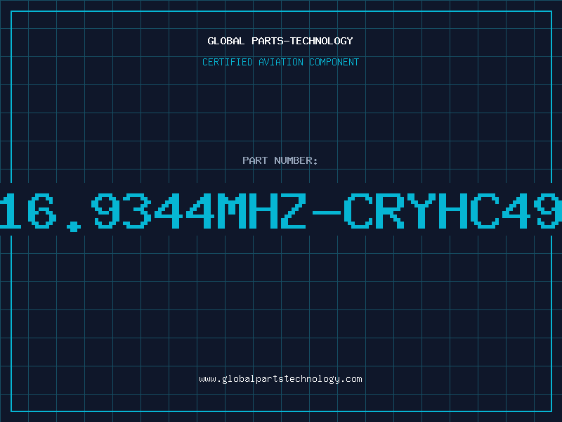 Aviation Part 16.9344MHZ-CRYHC49