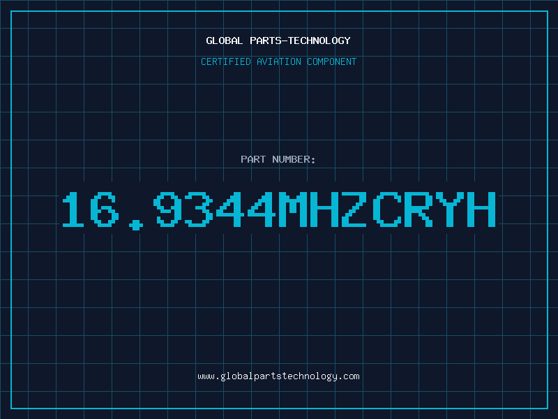 Aviation Part 16.9344MHZCRYH