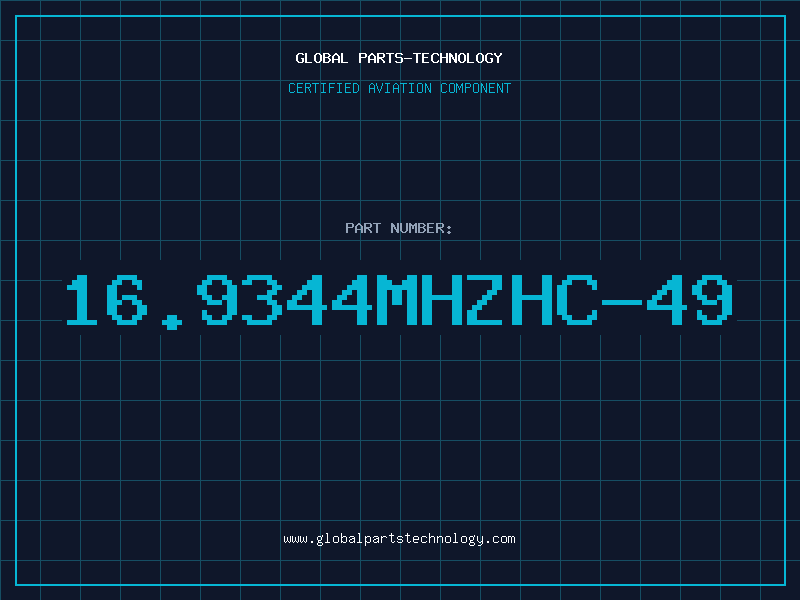 Aviation Part 16.9344MHZHC-49