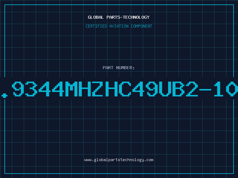 Aviation Part 16.9344MHZHC49UB2-1090