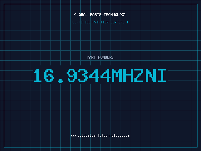 Aviation Part 16.9344MHZNI