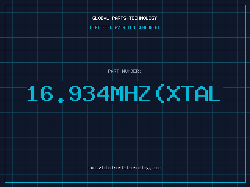 Aviation Part 16.934MHZ(XTAL