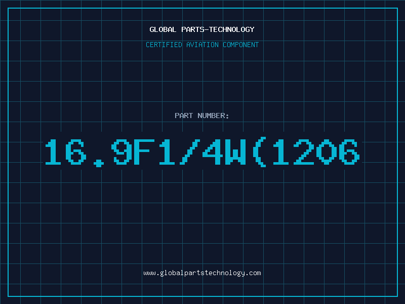 Aviation Part 16.9F1/4W(1206