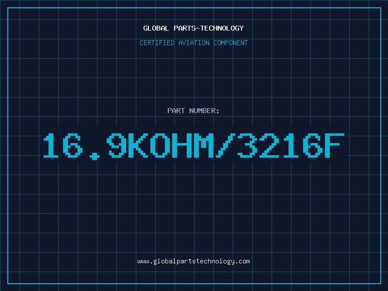 Aviation Part 16.9KOHM/3216F
