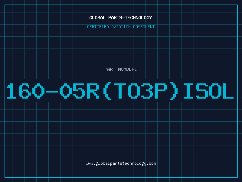 Aviation Part 160-05R(TO3P)ISOL