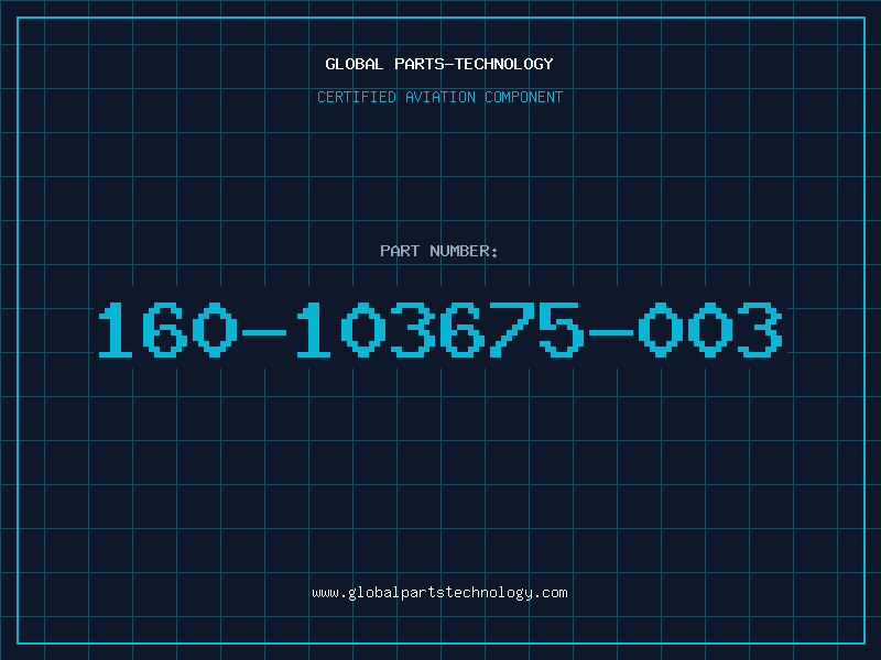 Aviation Part 160-103675-003