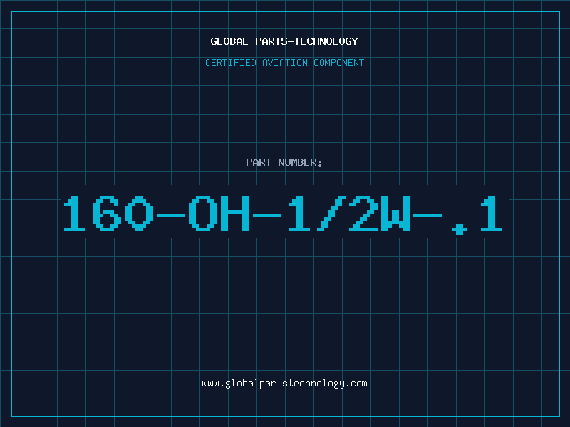 Aviation Part 160-OH-1/2W-.1