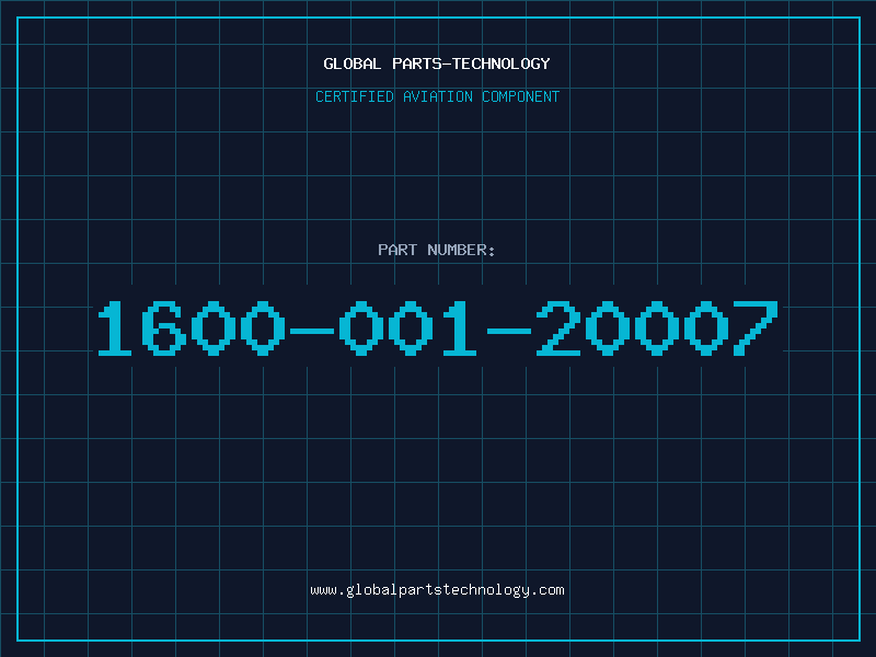 Aviation Part 1600-001-20007