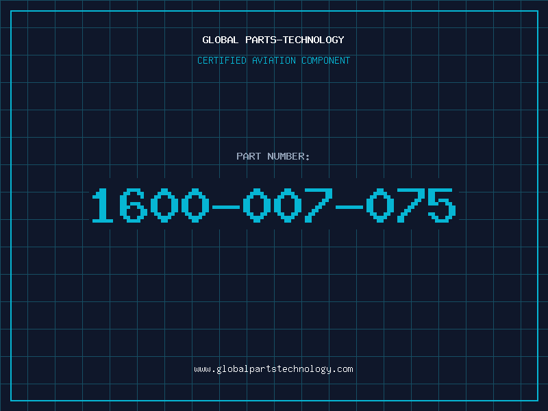 Aviation Part 1600-007-075