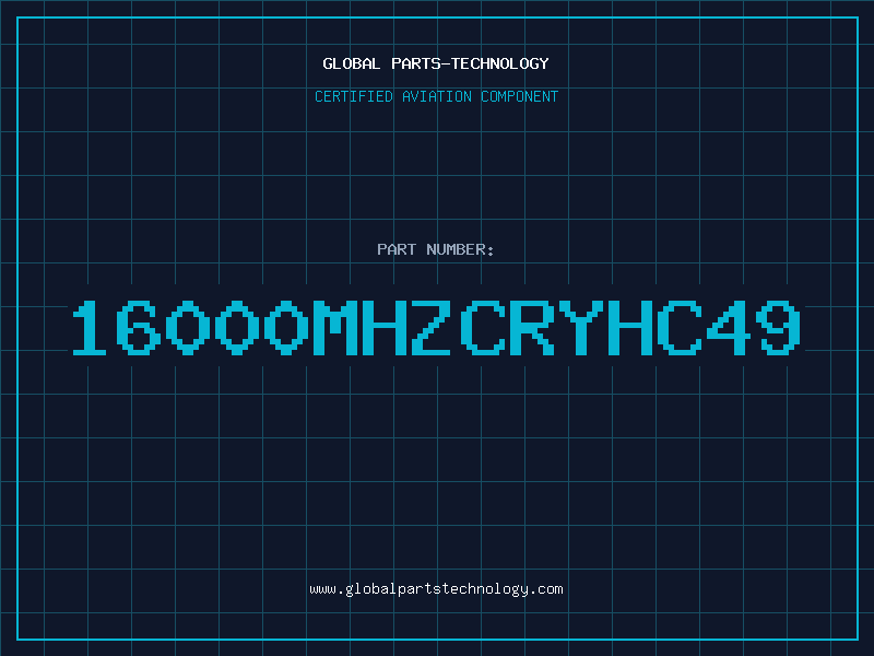 Aviation Part 16000MHZCRYHC49