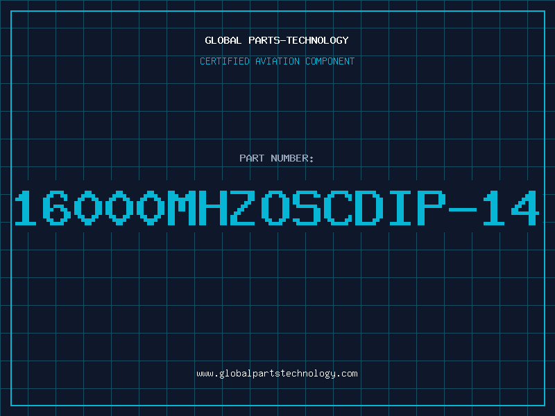 Aviation Part 16000MHZOSCDIP-14
