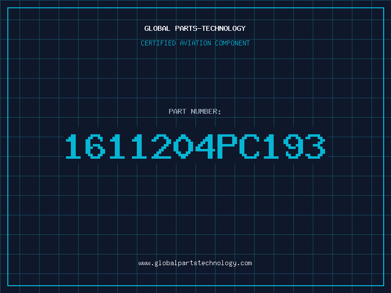 Aviation Part 1611204PC193