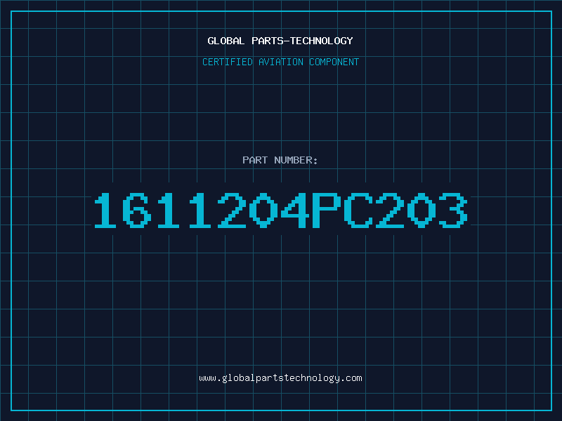 Aviation Part 1611204PC203