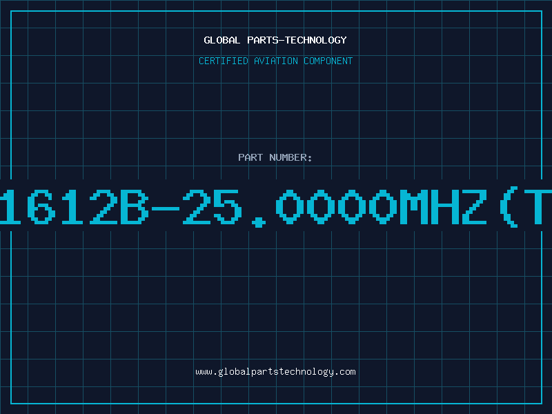 Aviation Part 1612B-25.0000MHZ(T